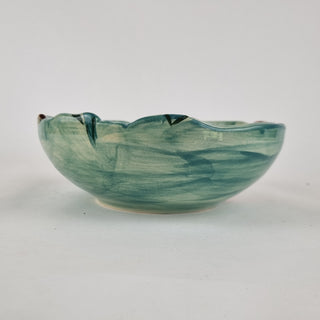 Carved Bowl Large - Frogs