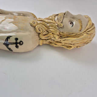 Sculpture-Wall Merman Steve