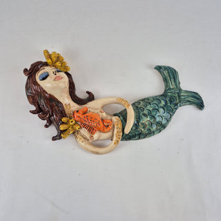 Wall Girl - Mermaid Coralia