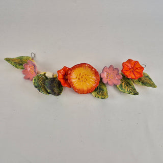 Hanging Beaded Garland - flowers