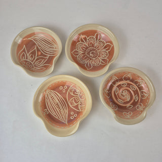Spoon Rest - Coral