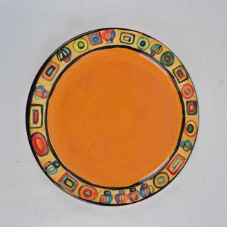 Dinner Plate - Wonder Wozzer Orange