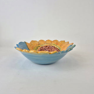 Carved bowl Med - Sunflower