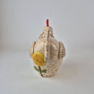 Sculpture - Chicken Large Flora