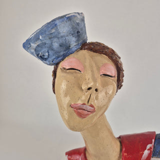 Sculpture- Flat Lady Shiori