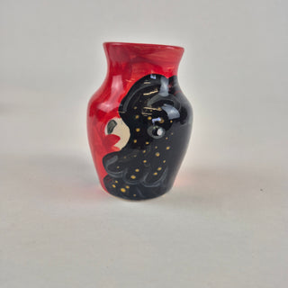 Mini Vase - Black Cockatoo 1