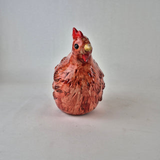 Sculpture - Chicken Brown Medium