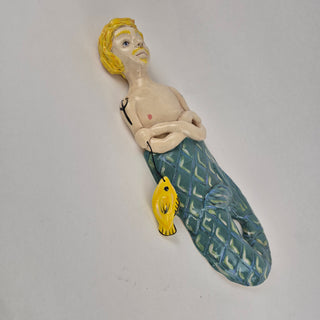 Sculpture-Wall Merman Kenny