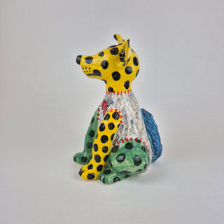 Animal Sculpture - Patchwork Dog Dave