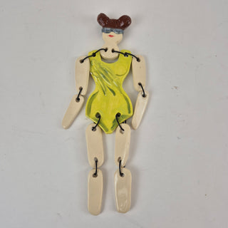 Sculpture- Hanging Paper Doll Leia