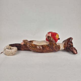 Animal Sculpture - Hanging Possum Apple