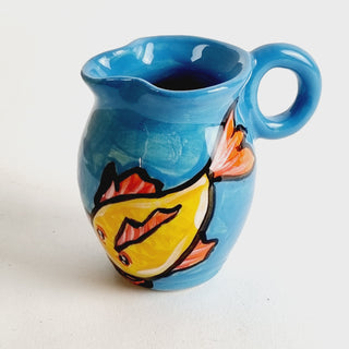 Mini Milk Jug - Koi Fish