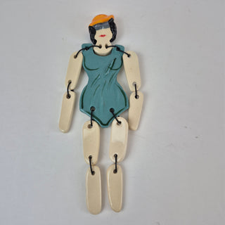 Sculpture- Hanging Paper Doll Tamesis