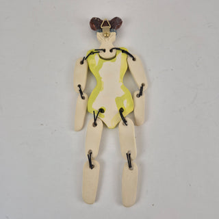 Sculpture- Hanging Paper Doll Leia