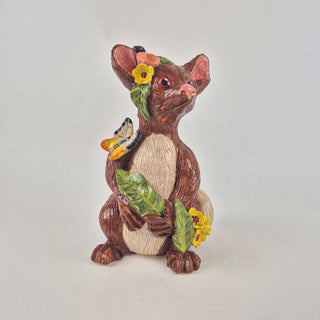 Animal Sculpture - Blossom the Possum