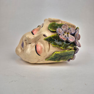 Head Planter - Sleeping Violetta