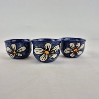 Relish Pot - White Daisy