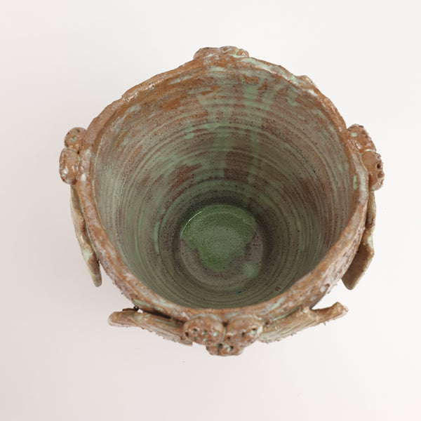 Green Thistle -  Vase