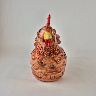 Sculpture - Chicken Large Brown Brielle