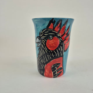 Large Beaker - Black Cockatoo