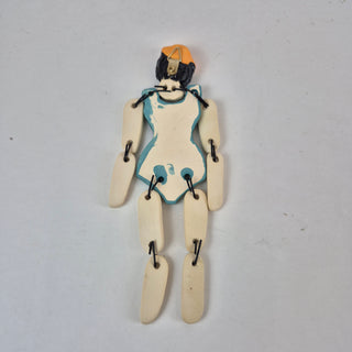 Sculpture- Hanging Paper Doll Tamesis