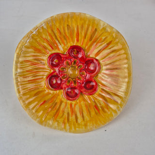 Wall Flower - Red & Yellow