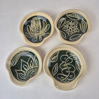 Spoon Rest - Olive Green
