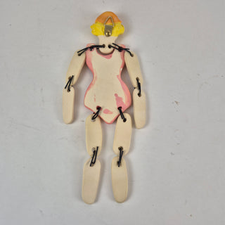 Sculpture- Hanging Paper Doll Lisa
