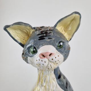 Animal Sculpture - Xanthe the Cat