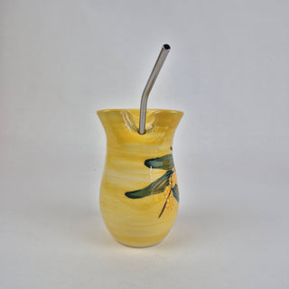 Tumbler With Straw - Wattle