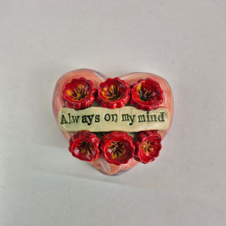 Wall Heart Sm - Always on my mind