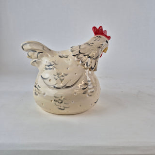 Sculpture - Chicken Large White Suzi