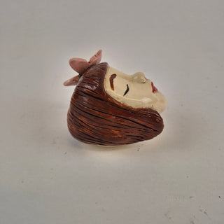 Sleeping Head Sm - Betty Butterfly