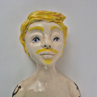 Sculpture-Wall Merman Kenny