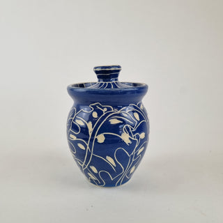 Sugar Bowl - Blue & White