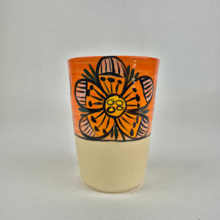 Tumbler - Deco Orange on Orange