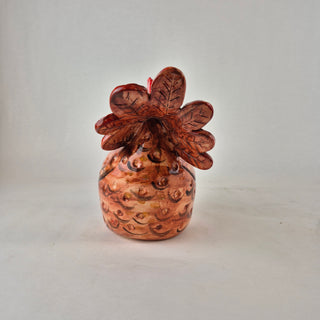 Sculpture - Chicken Large Brown Brielle