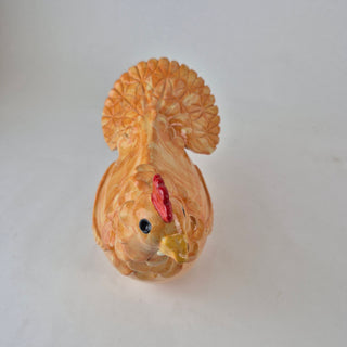 Sculpture - Chicken Large Orange Henny