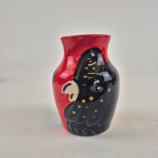 Mini Vase - Black Cockatoo 1