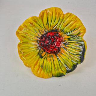 Wall Flower - Red & Yellow