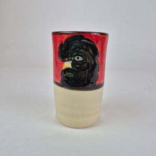 Large Beaker - Black Cockatoo  2