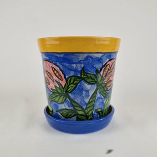 Large Planter with dish- Protea