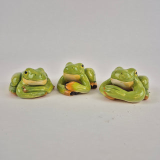 Animal Sculpture - Spotted Green Frog