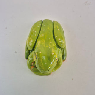 Animal Sculpture - Spotted Green Frog