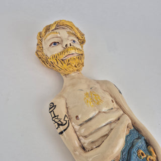 Sculpture-Wall Merman Andrew