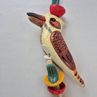 Hanging Beaded Kookaburra
